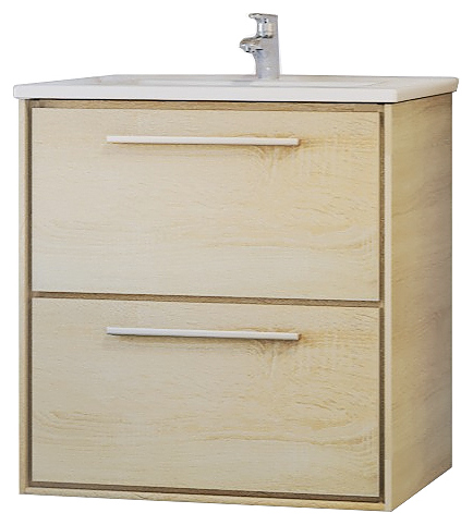 Тумба под раковину Raval Frame 60 дуб сонома