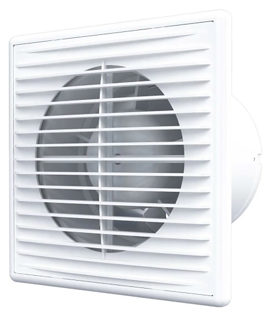Вентилятор вытяжной Auramax B 5S С c обратным клапаном и антимоскитной сеткой