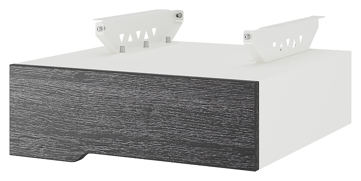 Тумба подвесная КОБОР T-1 white/glazed