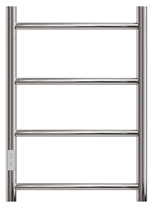 Полотенцесушитель электрический с диммером Point Афина PN04756 П4 500x600 диммер слева, хром