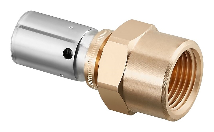 Пресс-соединение Oventrop Cofit PD-HT 1562243, PN 10, 16х2.2 мм - Rp 1/2