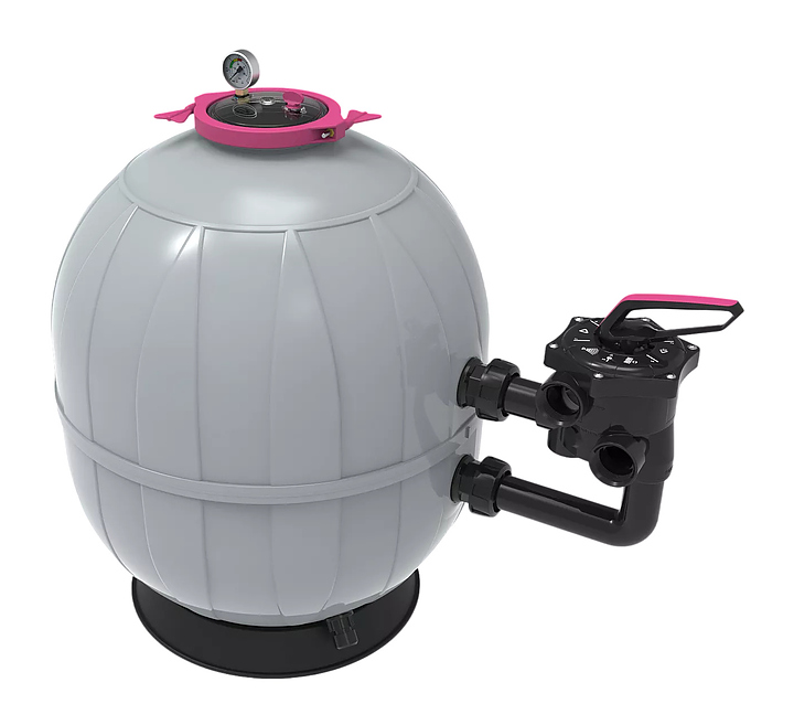 Фильтр для бассейна BWT POLY PEARL Side 950 35 м³/ч, вентиль 2