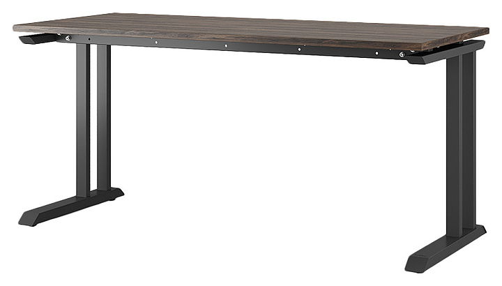 Стол офисный КОБОР L1-180/70 black/charlston