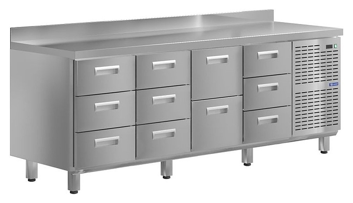 Стол холодильный KAYMAN КСХ-3323/60 (11 ящиков)