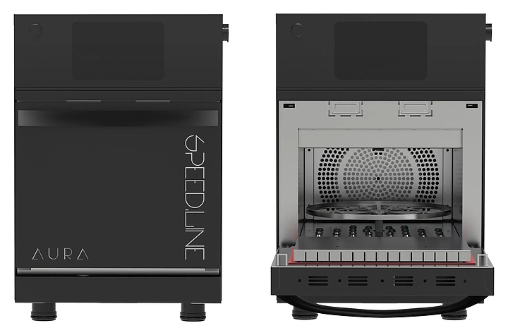 Печь комбинированная Aura SpeedLine SL301 черная