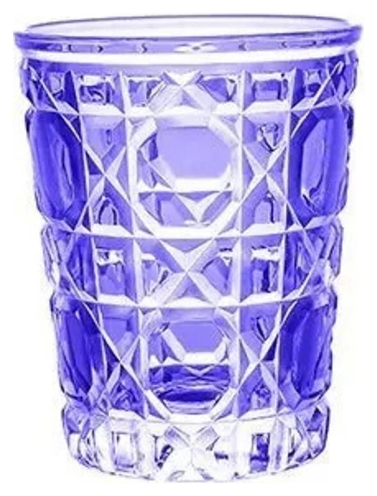 Стакан Олд Фэшн P.L. Barbossa 81222488 Blue Panel Utopia 340 мл d=8,5 см h=10,9 см (стекло)