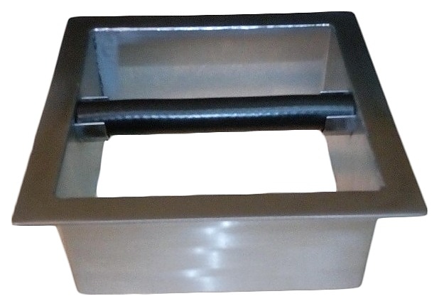 Нок-бокс Rinser 200х200х100 мм, врезной, с открытым донышком и центральной перекладиной