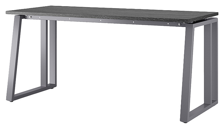 Стол офисный КОБОР TS2-80/60 graphite/glazed