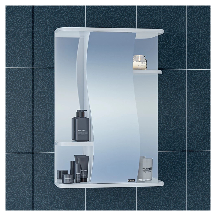 Шкаф зеркальный СаНта Лира 50