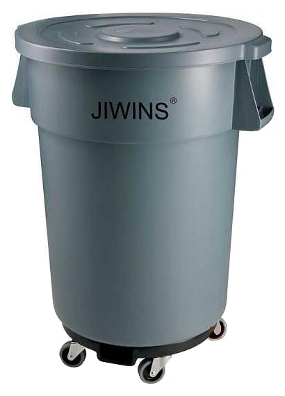 Контейнер для мусора NORMA JIWINS BRUTE 76 л серый