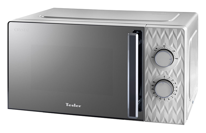 Микроволновая печь - СВЧ TESLER Crystal MM-2004 GREY 20 л, серый