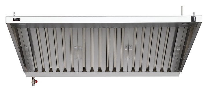 Зонт вытяжной пристенный Luxstahl ЗВП 2200х1200