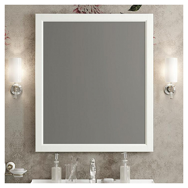 Зеркало OPADIRIS Омега 75 Z0000006993, слоновая кость