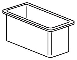 Гастроемкость для мороженого Clabogroup H Z VVG2616 (263х165х150) нерж. сталь