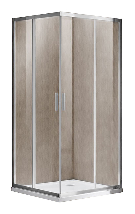 Уголок душевой Vincea Garda VSS-1G1212CL 120х120 см, прозрачное стекло, хром