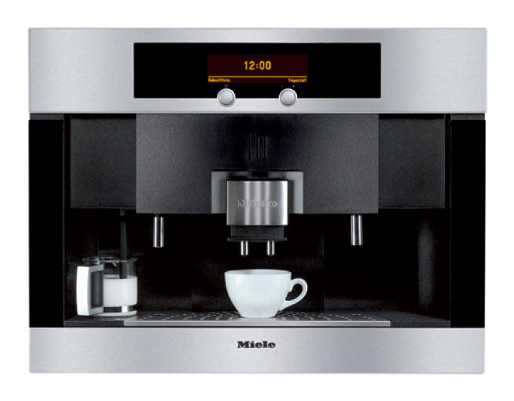 Встраиваемая кофемашина Miele CVA 4060 алюминий