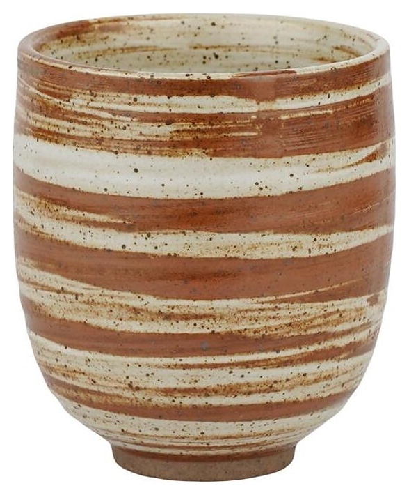 Чашка чайно-кофейная P.L. Barbossa Barista S0605 Ceremony 220 мл d=7,2 см h=8,2 см (керамика) бежево-коричневая