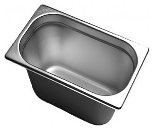 Гастроемкость Paderno 1410820 GN 1/4-200 (325х176х200) нерж.сталь