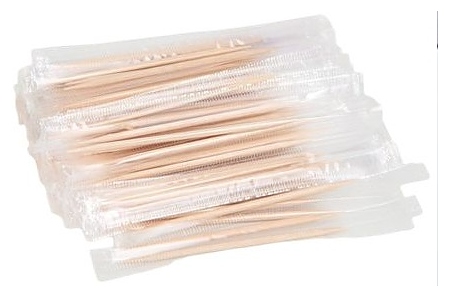 Зубочистки в инд. прозрачной упаковке P.L. Proff Cuisine 4626010430529 1000 шт бамбук