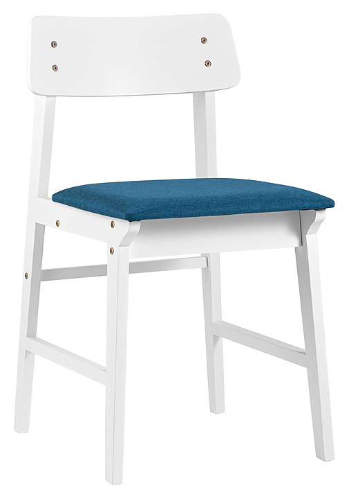 Стул Stool Group ODEN WHITE синий 2шт.