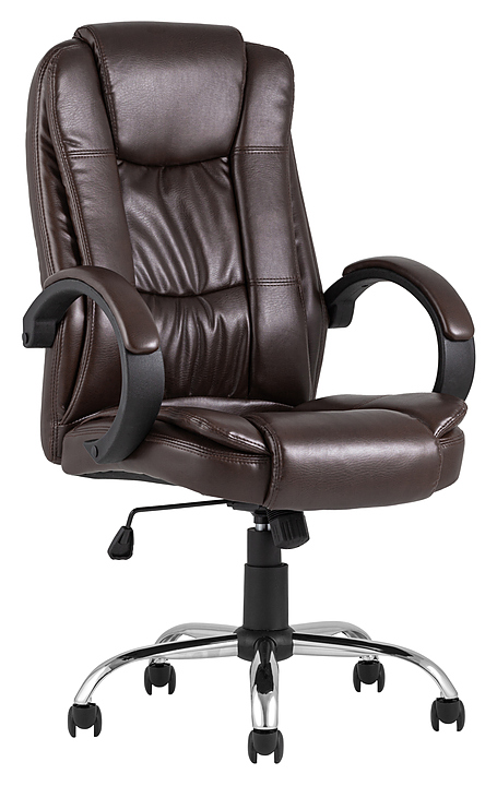 Кресло руководителя TopChairs Atlant коричневое