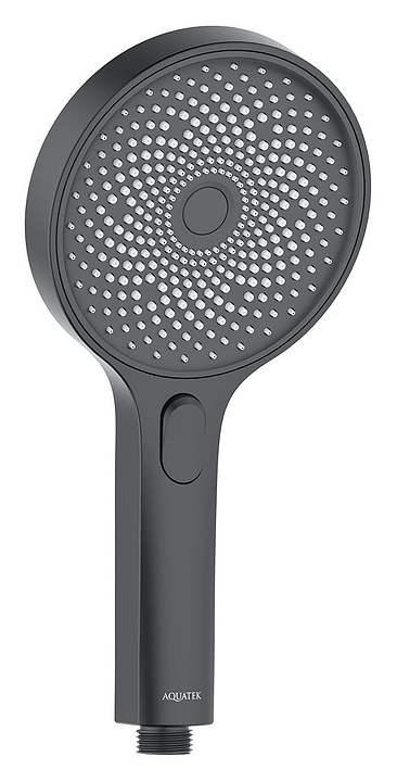 Душ ручной Aquatek Оберон Select 130 3 jet AQ2007MB черный матовый