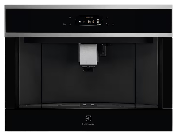 Кофемашина автоматическая Electrolux EBC85X черная / нерж. сталь