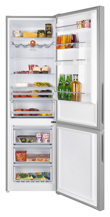 Холодильник Maunfeld MFF200NFS Inverter нержавеющая сталь