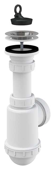 Сифон для мойки AlcaPlast A441-DN50/40