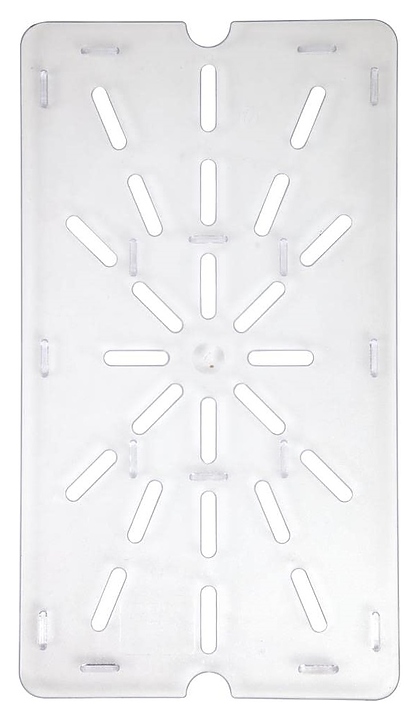 Дренажный поддон для гастроемкости Gastromix GN 1/1 перфорированный (поликарбонат) прозрачный