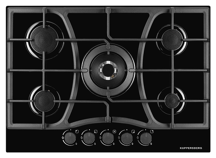 Варочная панель Kuppersberg FG 73 B газовая, черная