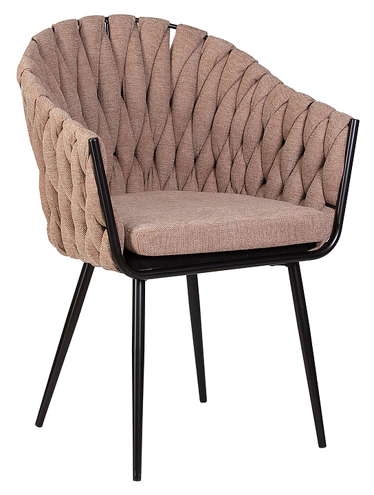 Стул обеденный DOBRIN 9691-LM-N MATILDA (коричневый) 2 шт.