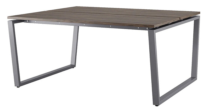 Стол офисный КОБОР OTR/2-120/160 graphite/charlston