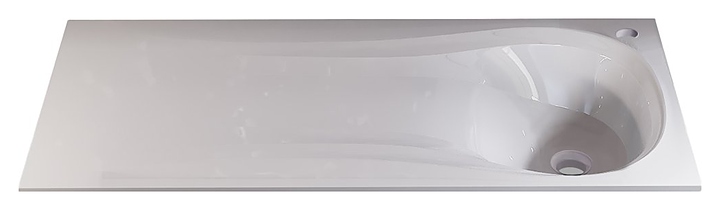 Раковина накладная Raval Great 100 R, искусственный камень