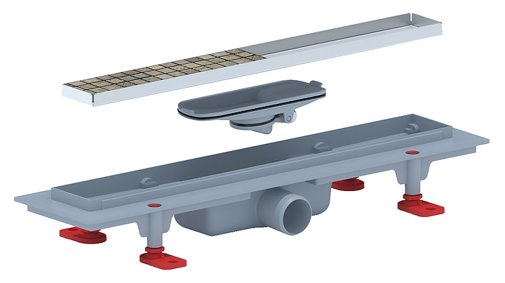 Лоток душевой АНИ Пласт Мол TLQ1045