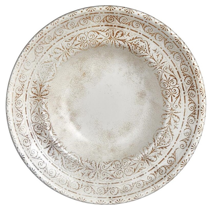 Тарелка глубокая By Bone Antico AN-GT-28-CK 450 мл d=28 см h=6 см (фарфор)