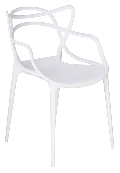 Стул обеденный DOBRIN 601PP-LMZL MASTERS (белый)