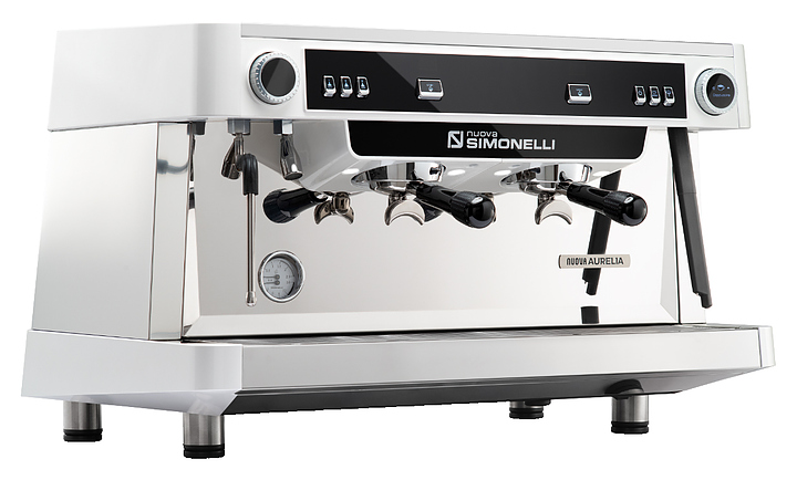 Кофемашина Nuova Simonelli Nuova Aurelia MP 2Gr 220V white+high groups+C-Automation+ E-milk technology