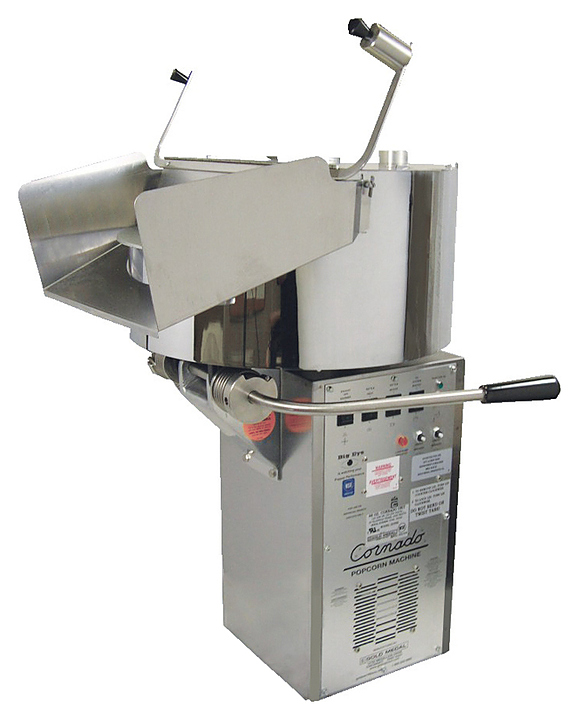 Аппарат для попкорна Gold Medal Cornado 48oz соль/сахар (рукоятка справа)