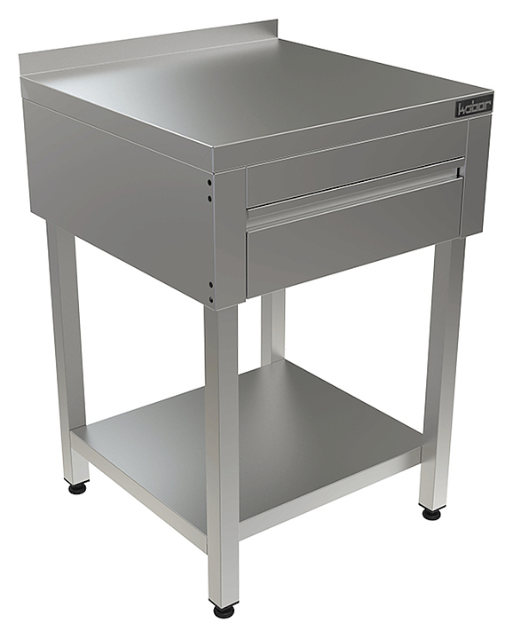 Стол с выдвижными ящиками и полкой КОБОР СПБЯ-60/70/П