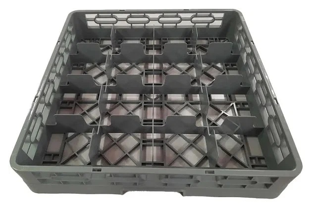 Кассета посудомоечная для стаканов и чашек NORMA 25 ячеек, 500х500