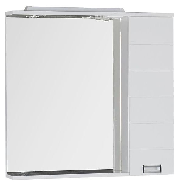 Зеркало Aquanet Сити 90 L венге