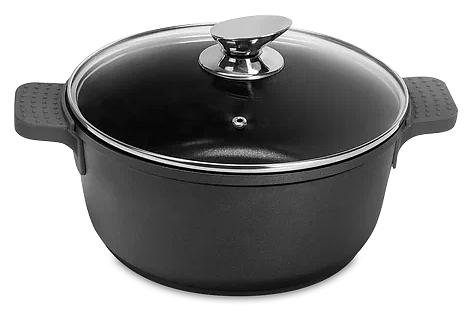 Кастрюля Kitchenstar SYB-W123CAK-0524 с крышкой 24 см