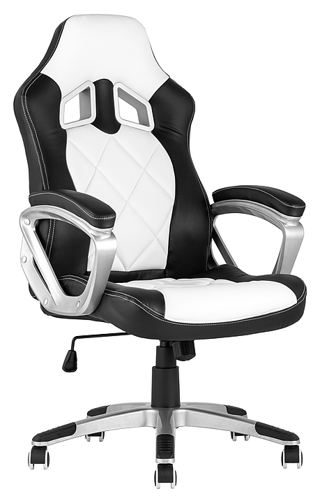 Кресло игровое TopChairs Continental белое