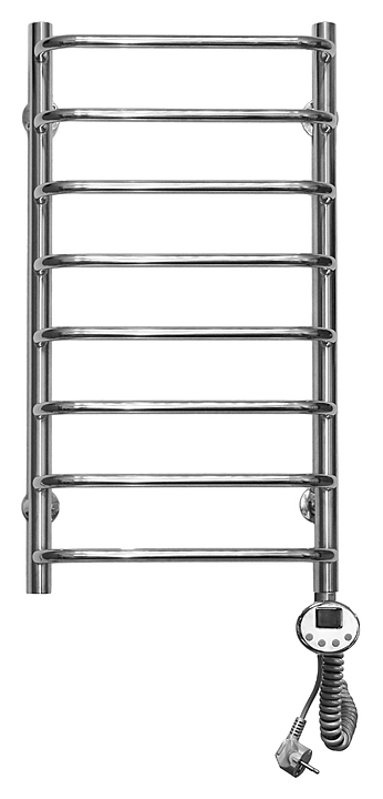 Полотенцесушитель электрический Domoterm Стефано П8 40x80 см ER, правый, хром