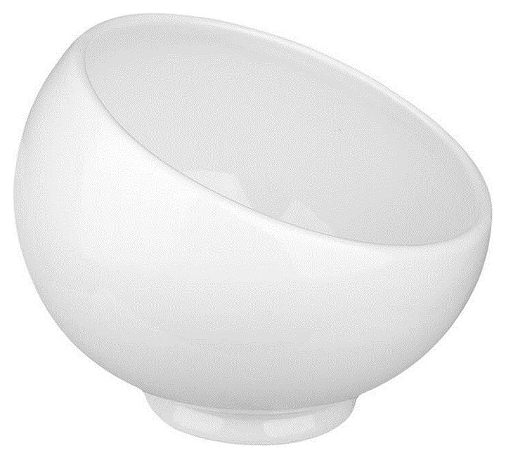 Салатник P.L. Proff Cuisine F1580-15 870 мл d=16,5 см h=13/8 см (фарфор) белый