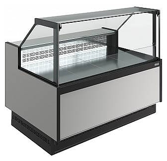 Витрина нейтральная Carboma Bavaria 4 GC110 N 1,25-1 версия 2.0 9006-9005 (без боковин)