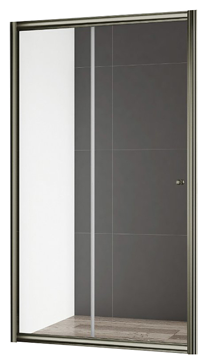 Дверь душевая CEZARES GIUBILEO-BF-1-120-C-Br 120х195 см, в нишу, раздвижная