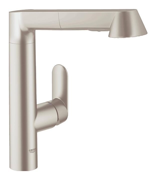 Смеситель для кухни с вытяжным изливом Grohe K7 32176DC0