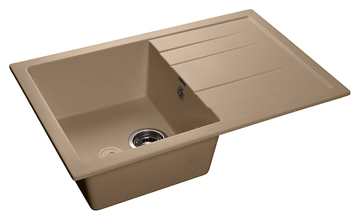 Кухонная мойка GranFest Quadro GF-Q-780L топаз